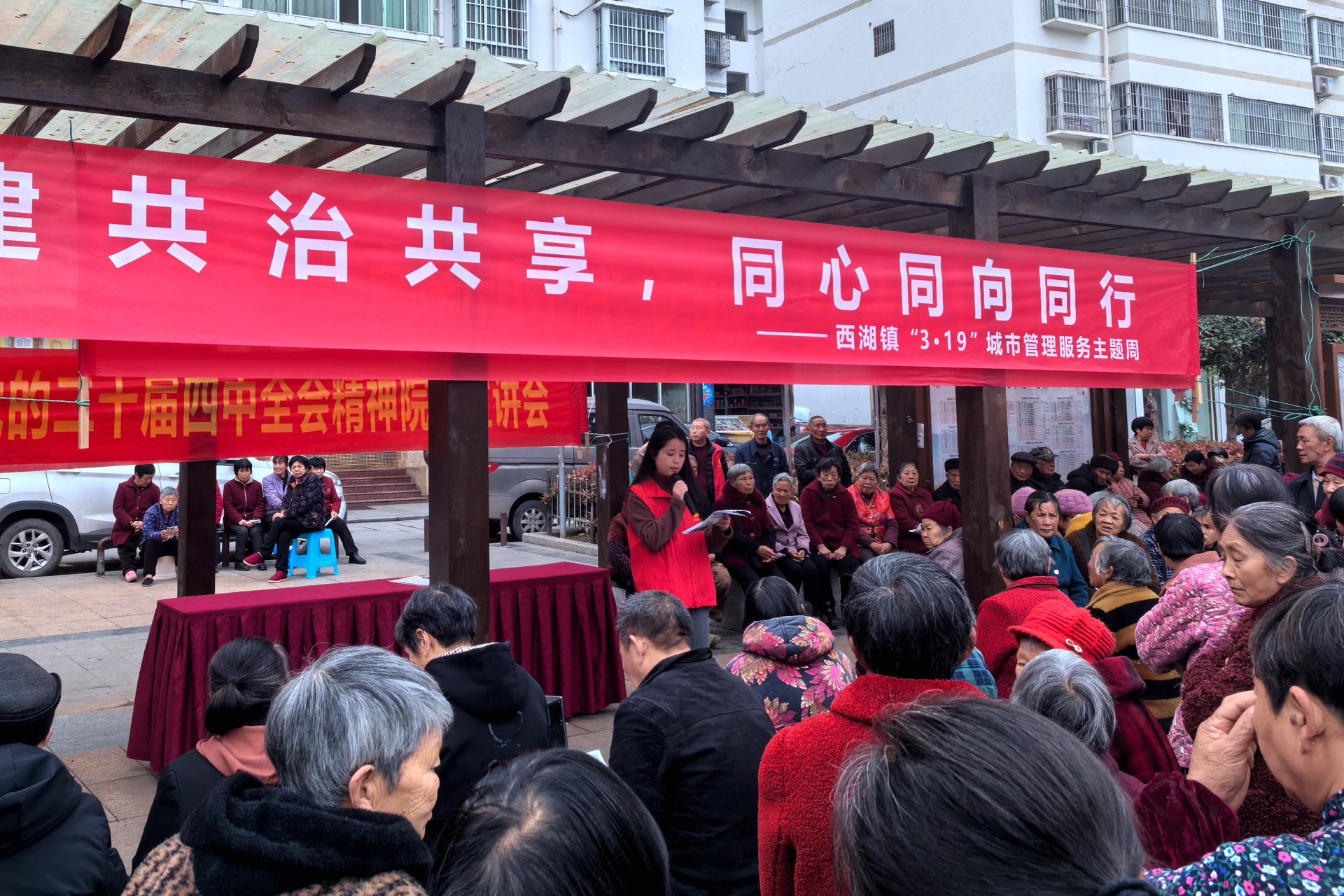 西湖镇人大：履职尽责聚合力 共建共治美家园3